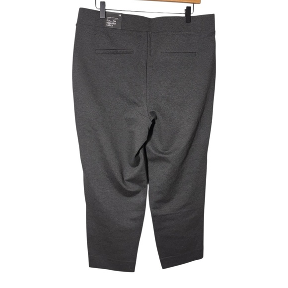 Torrid Pull-On Relaxed Taper Studio Luxe Ponte High-Rise Pants Size 1x NWT - Picture 6 of 10